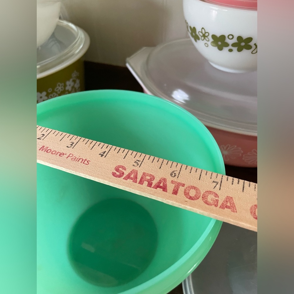 Vintage Jadeite Tupperware Crisp-It Bowl❤️🥬 - Picture 5 of 5